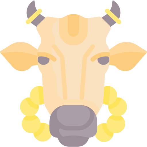 vaca sagrada icono gratis