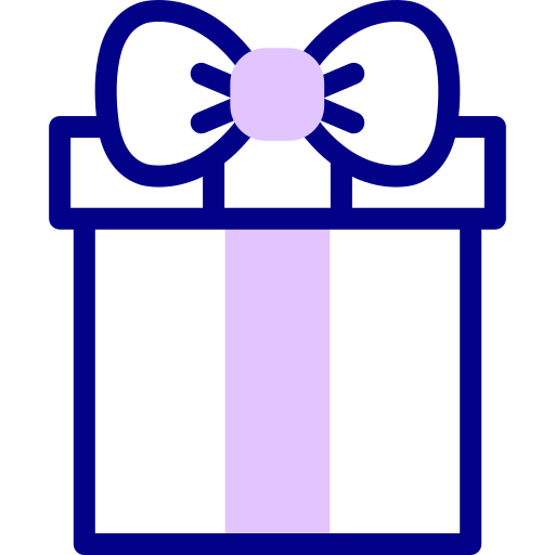 caja de regalo icono gratis