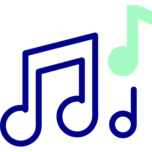 Music Detailed Mixed Lineal color icon