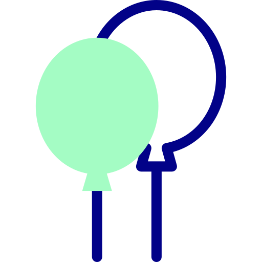 Надувные шары бесплатно иконка Надувные шары бесплатно иконка