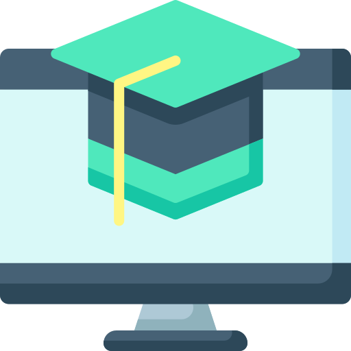 Mortarboard Special Flat icon