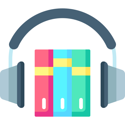 Audio book Special Flat icon