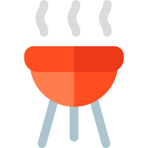 Bbq Basic Rounded Flat icon