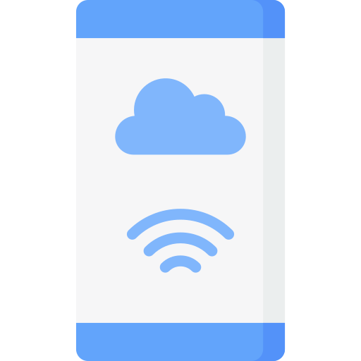 computación en la nube icono gratis