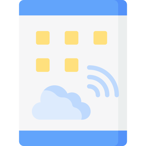 aplicación en la nube icono gratis