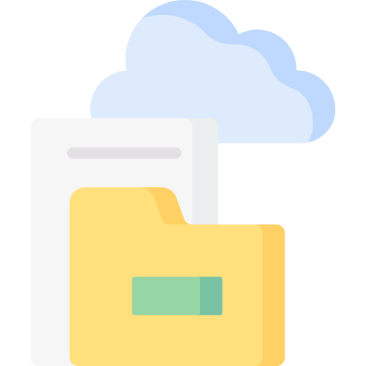 Cloud storage free icon Cloud storage free icon