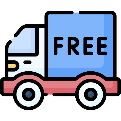 Free delivery - Free transport icons