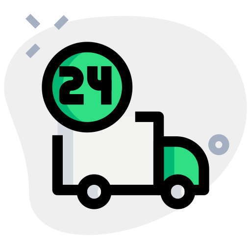 24 hours free icon 24 hours free icon