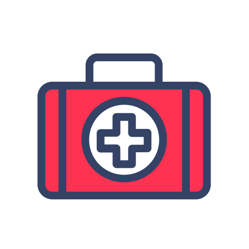 First aid kit Generic Outline Color icon