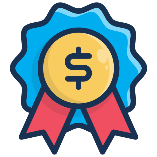 Award Generic Outline Color icon