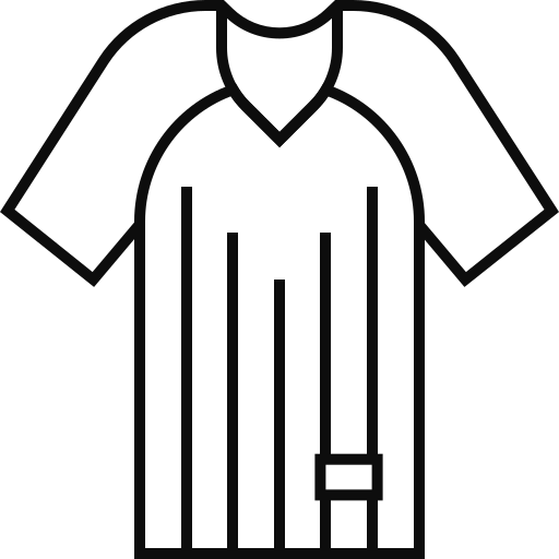 Referee jersey Generic Detailed Outline icon