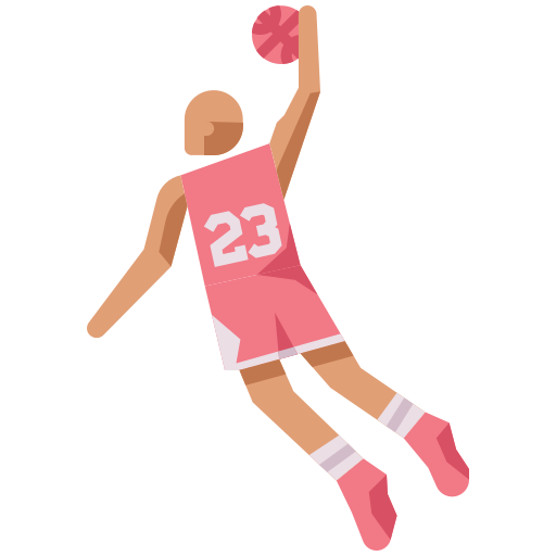 Jugador de baloncesto icono gratis