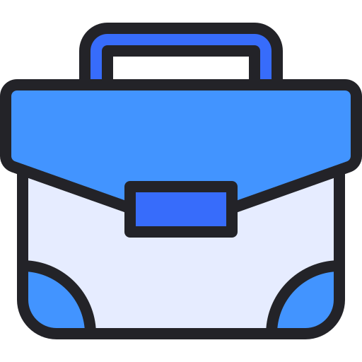 maletín icono gratis