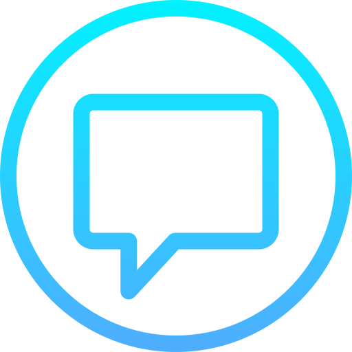 Chat Generic Gradient icon