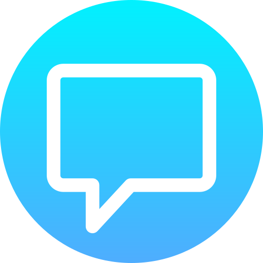 Chat Generic Flat Gradient icon