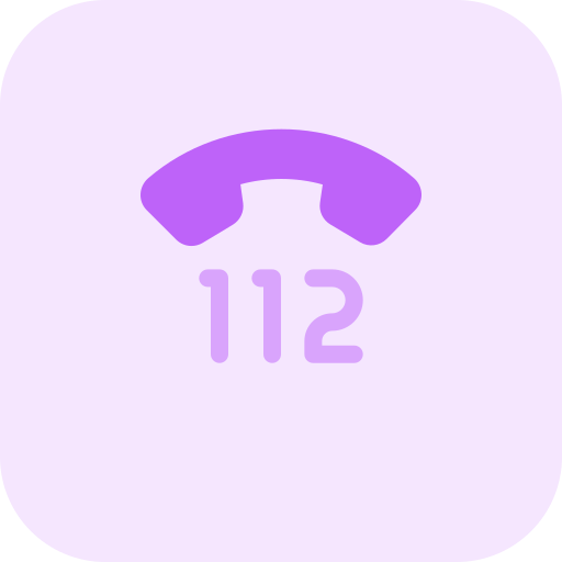112 Icône gratuit 112 Icône gratuit