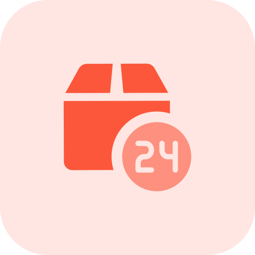 reloj de 24 horas icono gratis