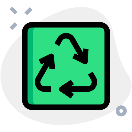 símbolo de reciclaje icono gratis