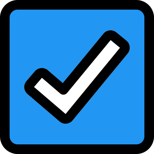Tick mark free icon