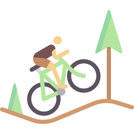 Mountain Bike Free Icon