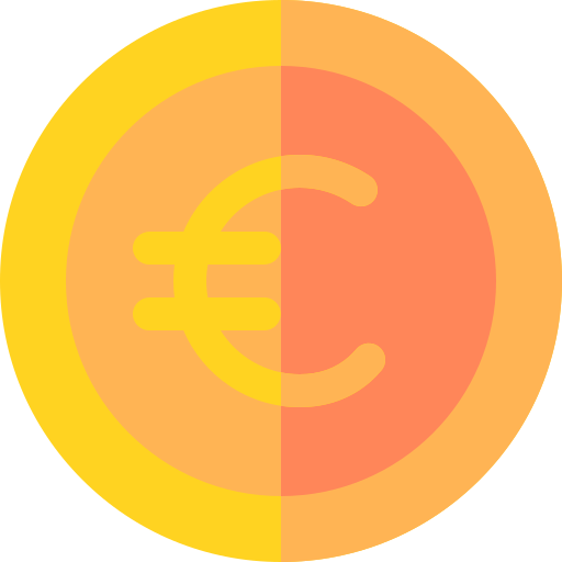 Euro Basic Rounded Flat icon