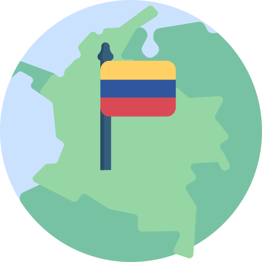 colombie Icône gratuit colombie Icône gratuit