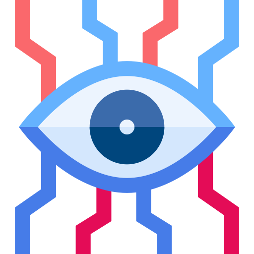 exploración ocular icono gratis