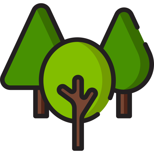 Forest Generic Outline Color Icon