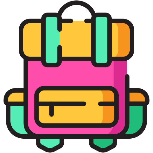Backpack free icon