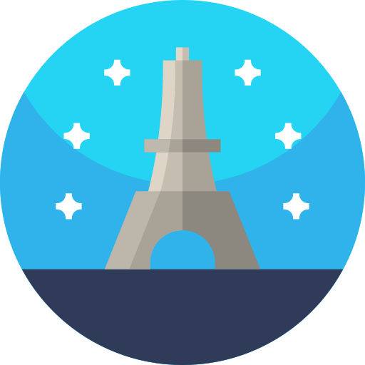 torre eiffel icono gratis