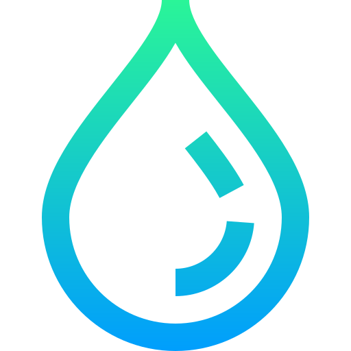 Water Super Basic Straight Gradient icon