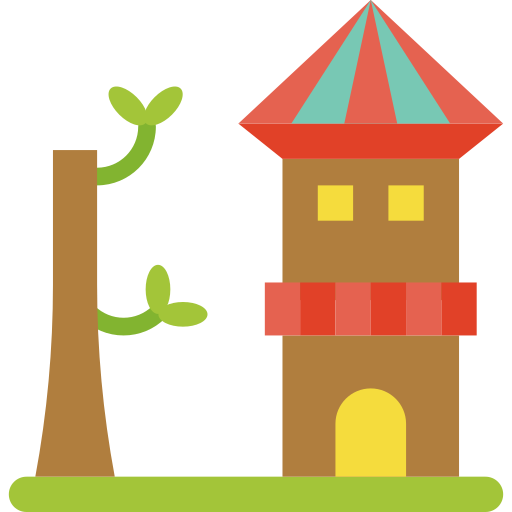 Treehouse Generic Flat icon