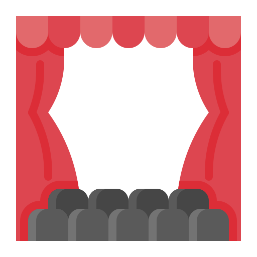 teatro grátis ícone