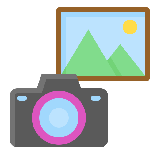 Фотография бесплатно иконка