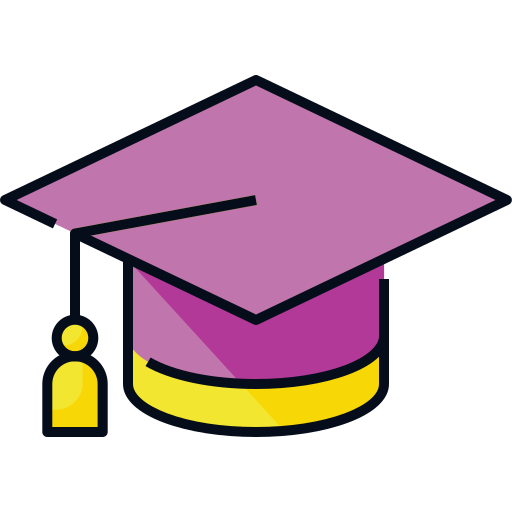 graduación icono gratis