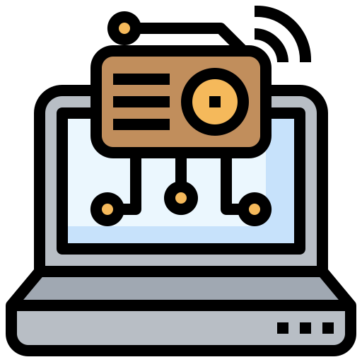 computador portátil grátis ícone