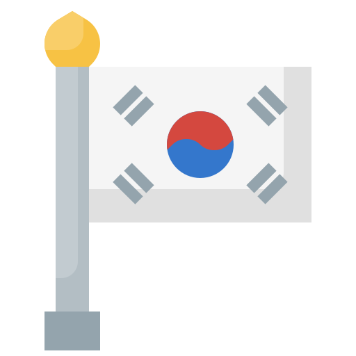 corea del sur icono gratis