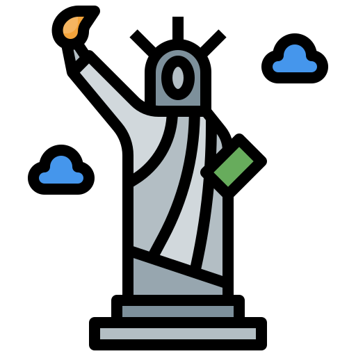 estatua de la libertad icono gratis