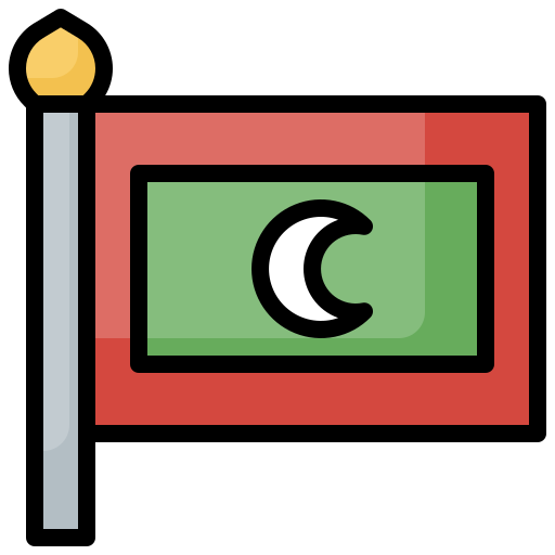 Maldives - free icon