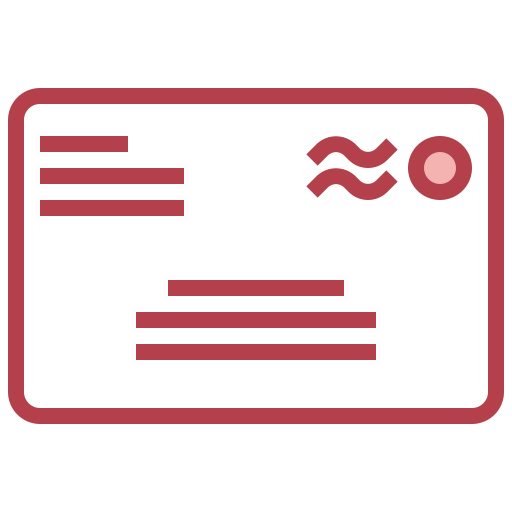 Envelope Surang Red icon