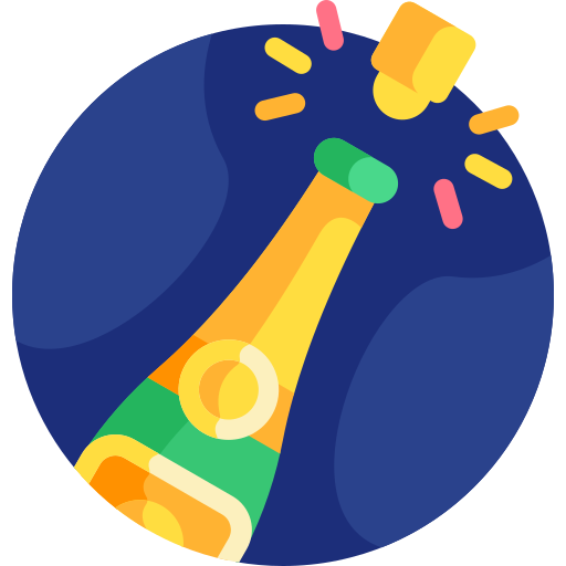 champagner kostenlos Icon