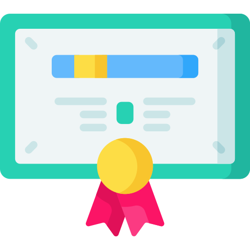 Сертификат бесплатно иконка Сертификат бесплатно иконка