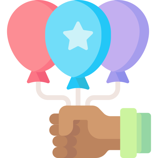 Balloon free icon