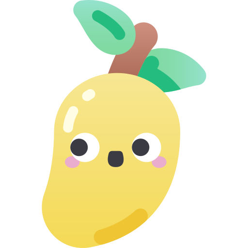 Mango Kawaii Star Gradient icon