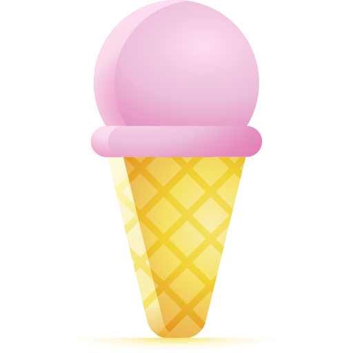 cucurucho de helado icono gratis