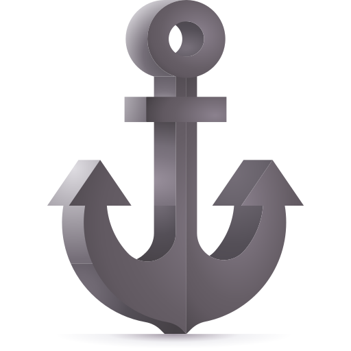 Anchor 3D Color icon