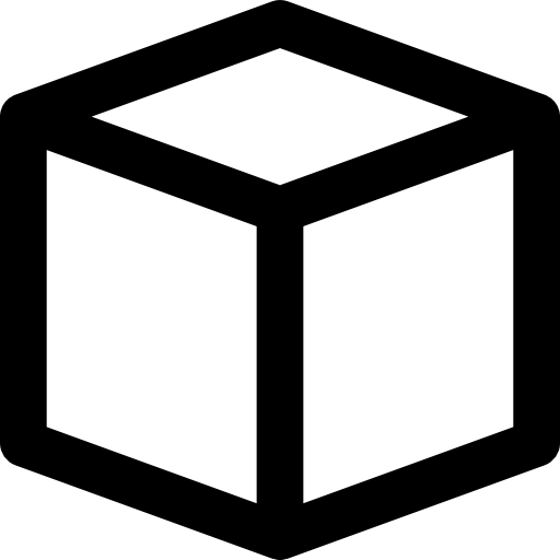 Cube - free icon