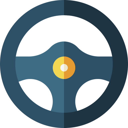 steering wheel icon