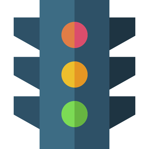 Traffic lights - free icon