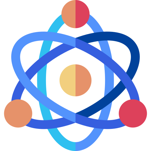 Atom Basic Straight Flat icon